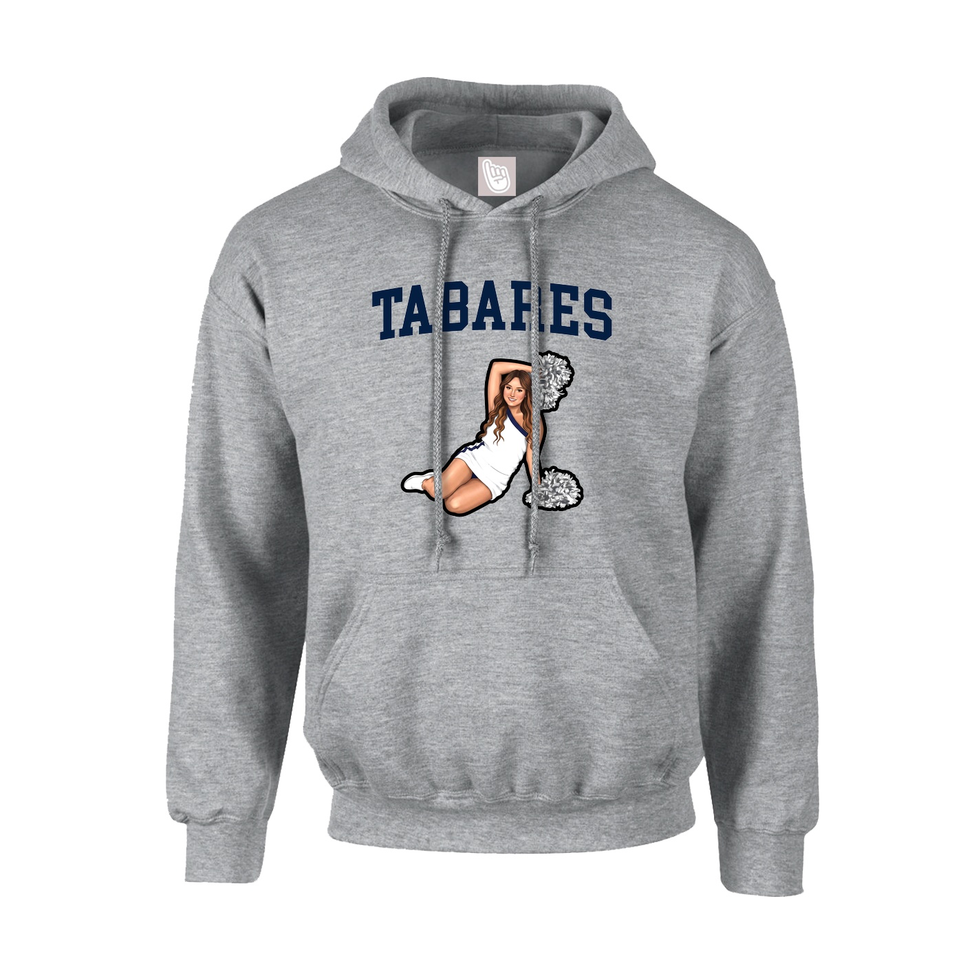 Hoodie — Shirsey in Grey