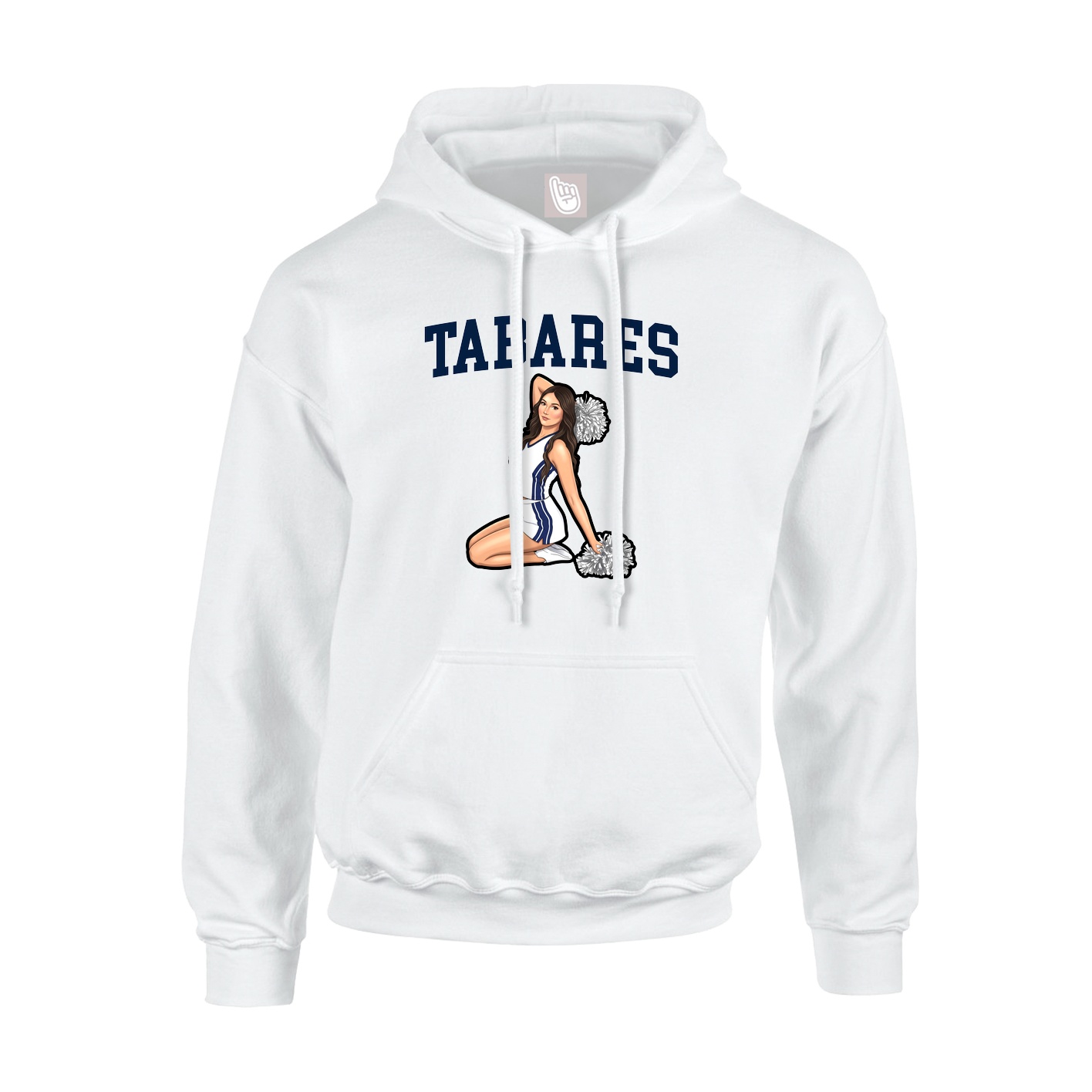 Hoodie — Shirsey in White