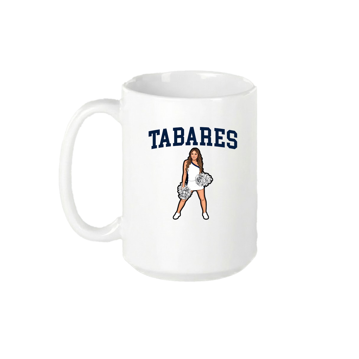 15oz Coffee Mug — Shirsey in White