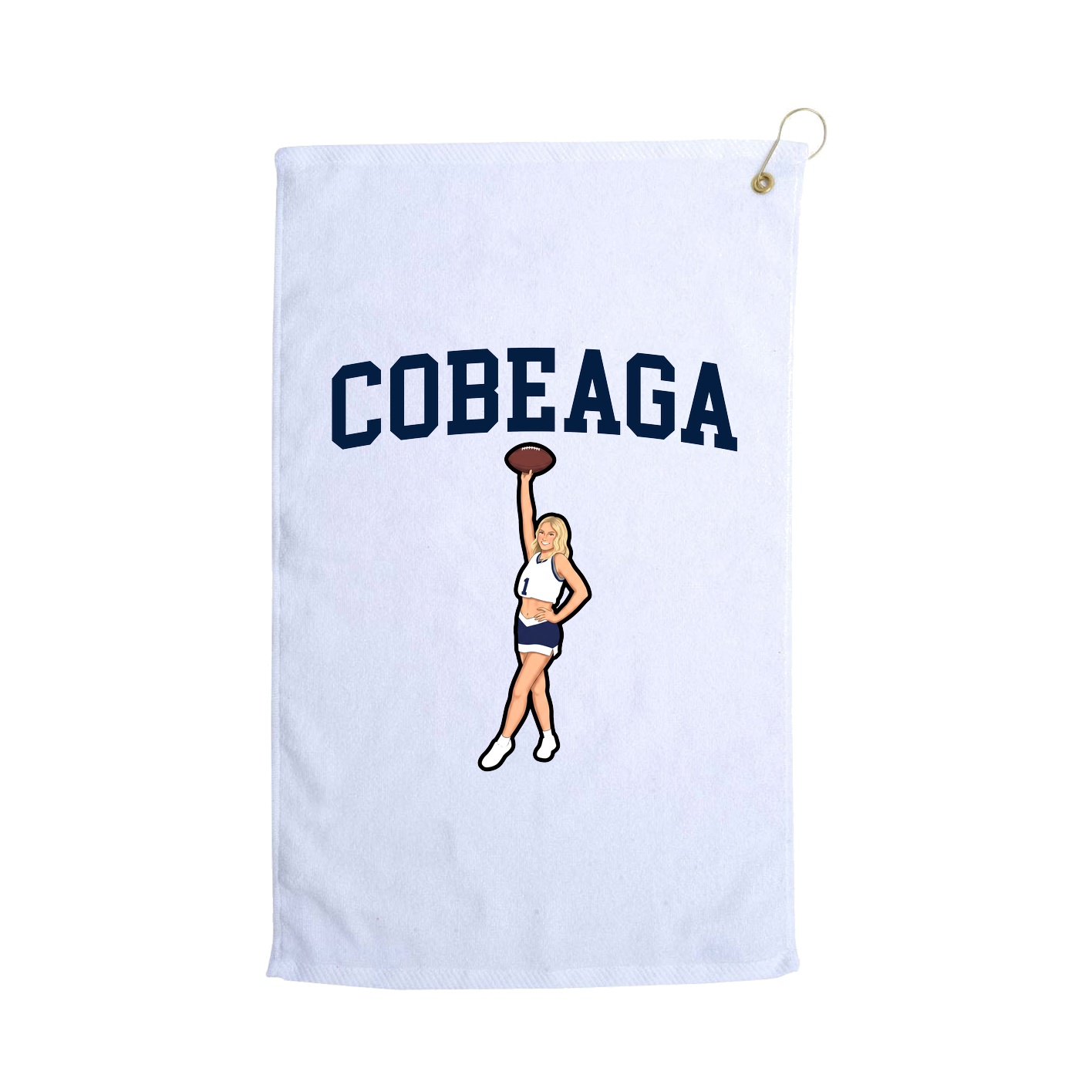 Golf Towel — Shirsey in White
