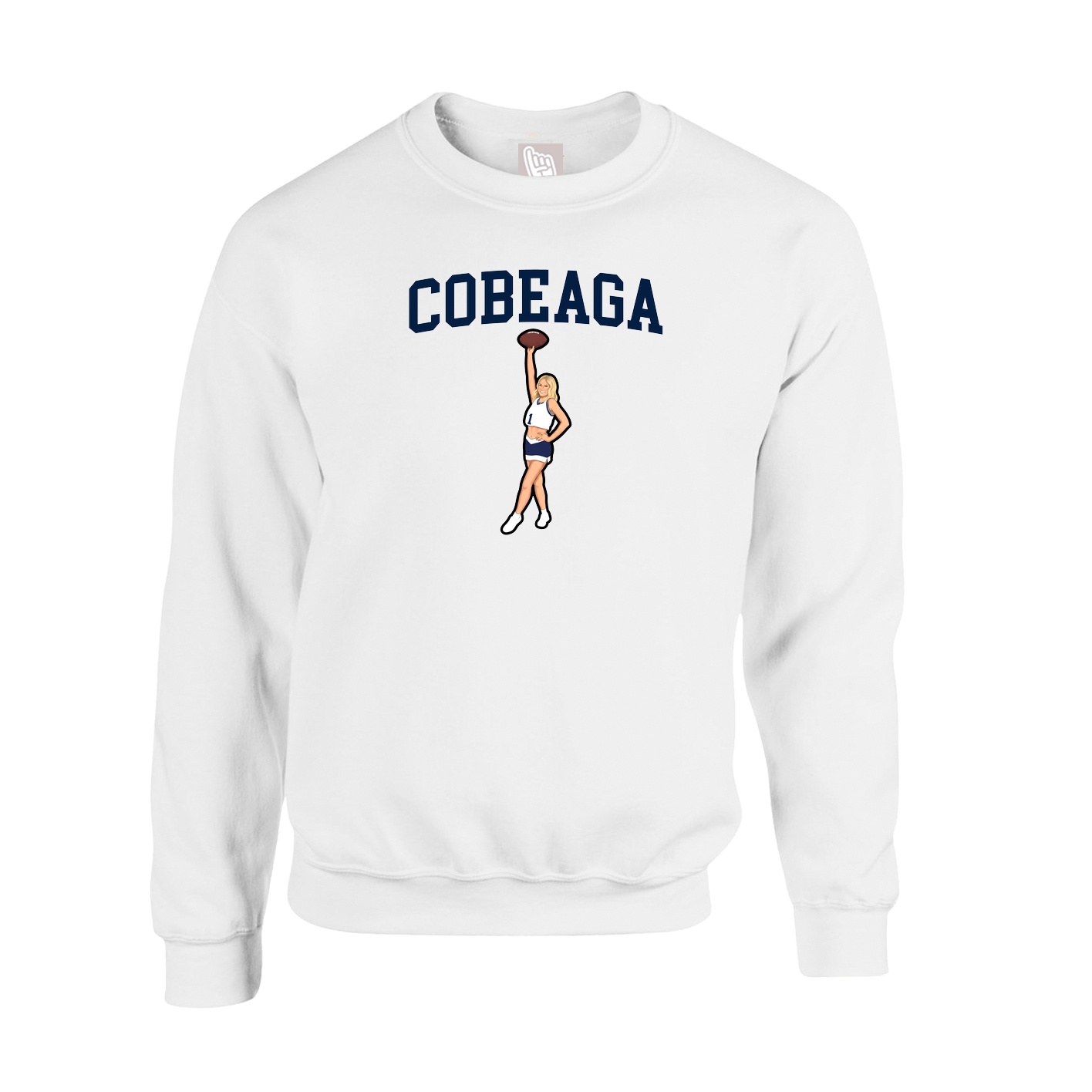 Fleece Crew — Shirsey in White