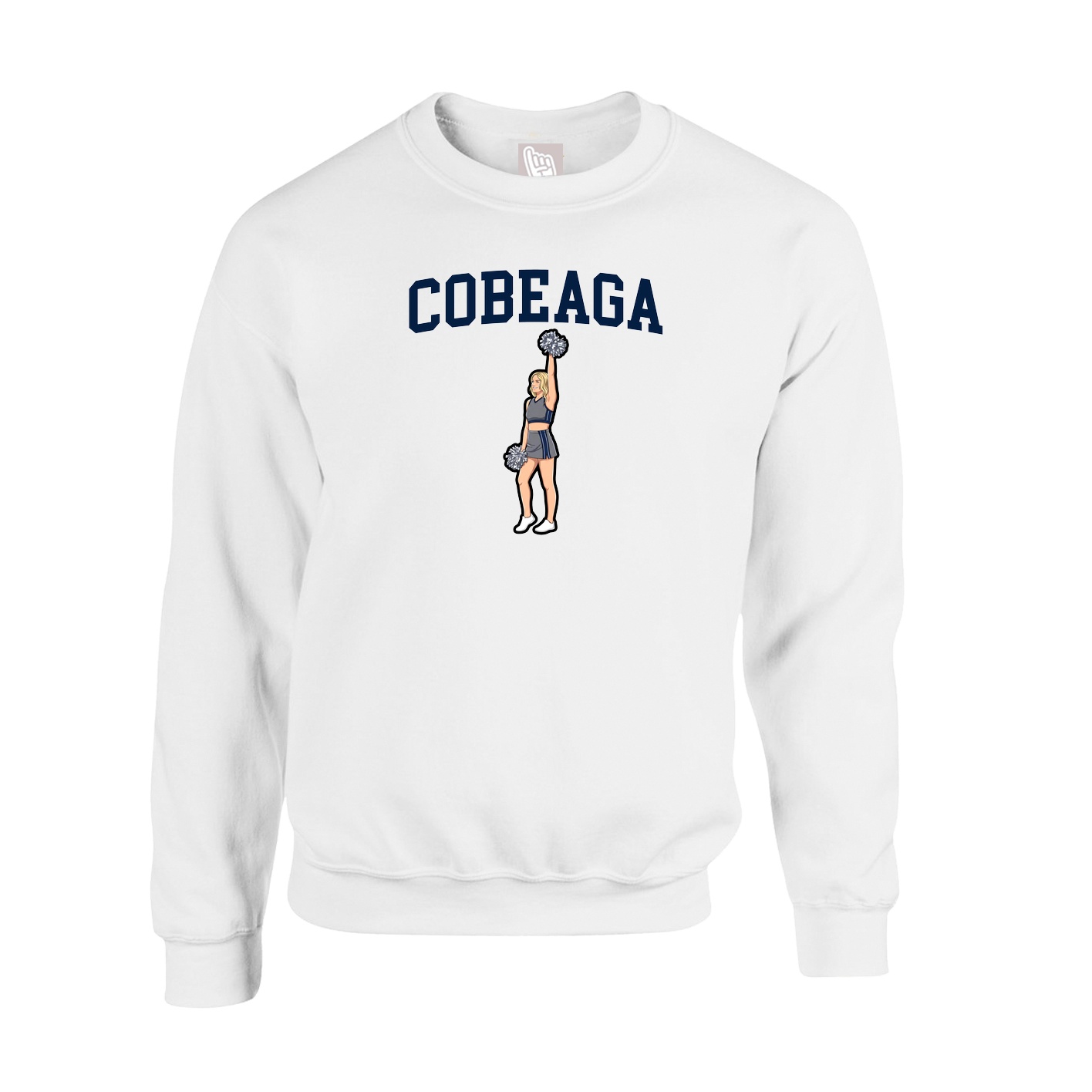 Fleece Crew — Shirsey in White