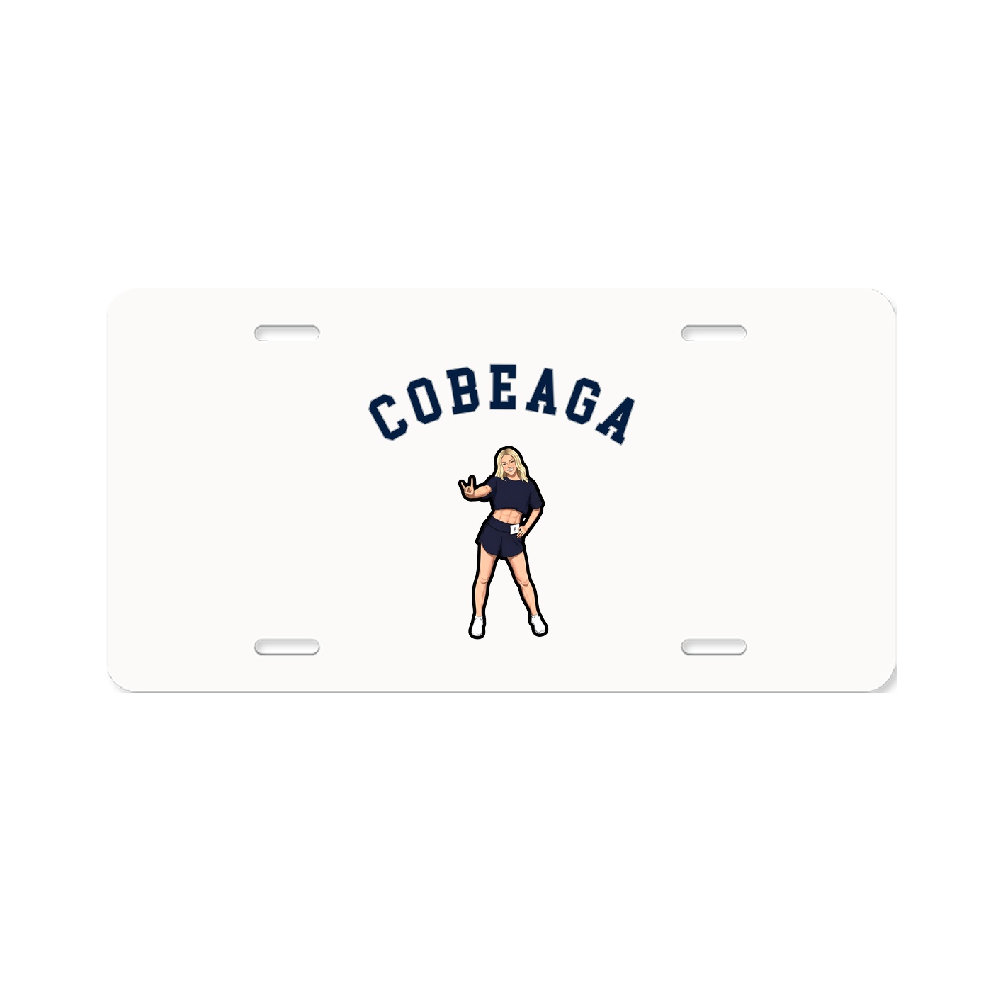 License Plate — Shirsey Arch in Classic
