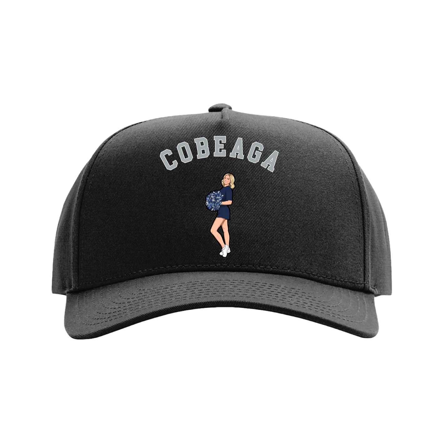 Full Fabric Five-Panel Champ Cap