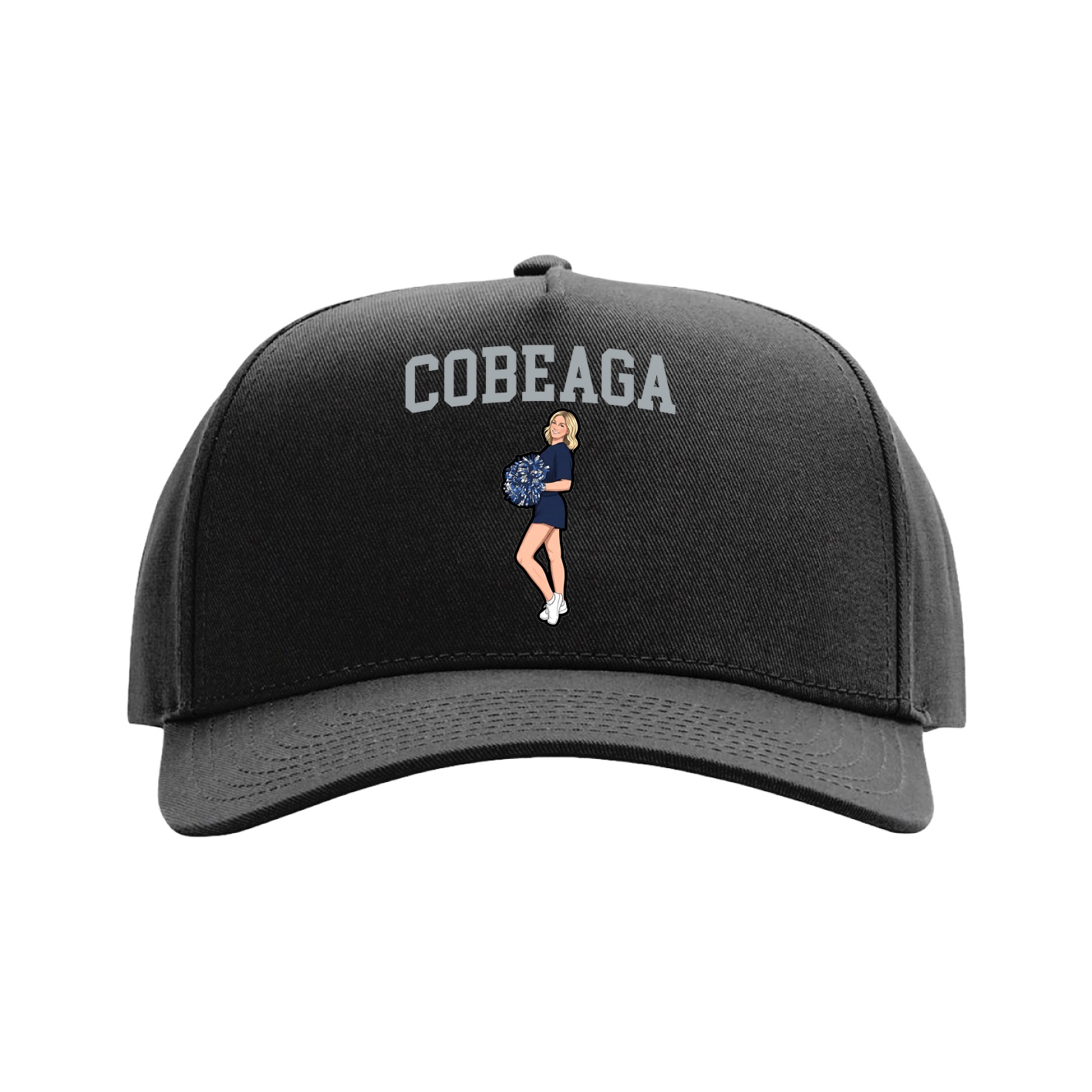 Full Fabric Five-Panel Champ Cap