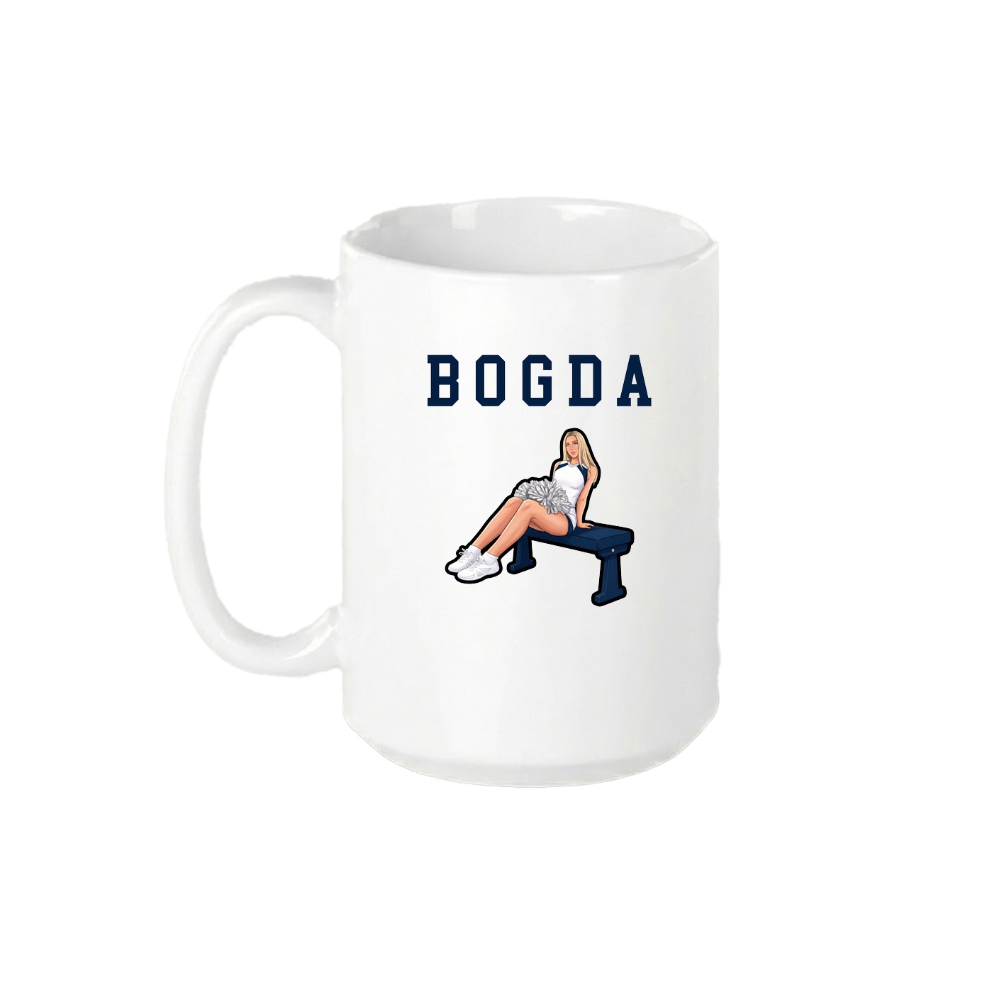 15oz Coffee Mug — Shirsey in White