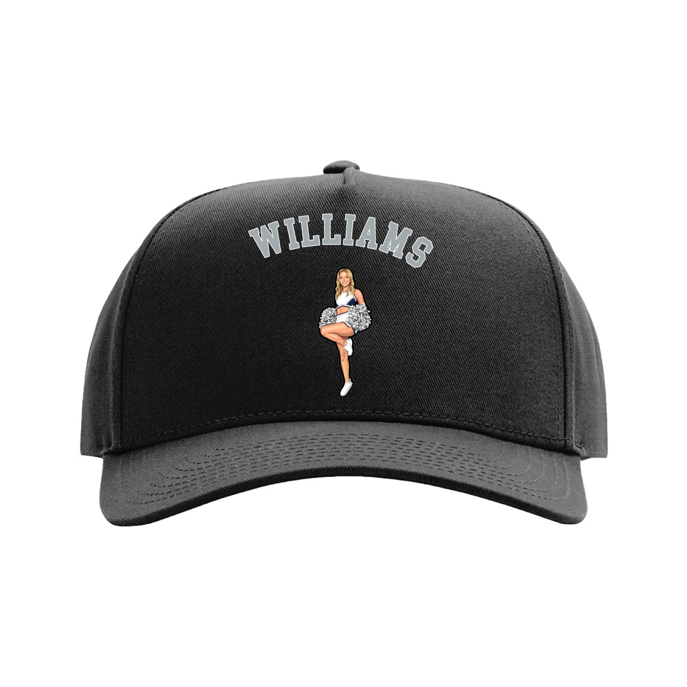 Full Fabric Five-Panel Champ Cap