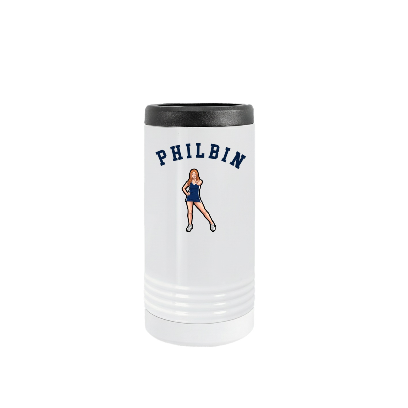 Slim Beverage Holder — Shirsey Arch in White