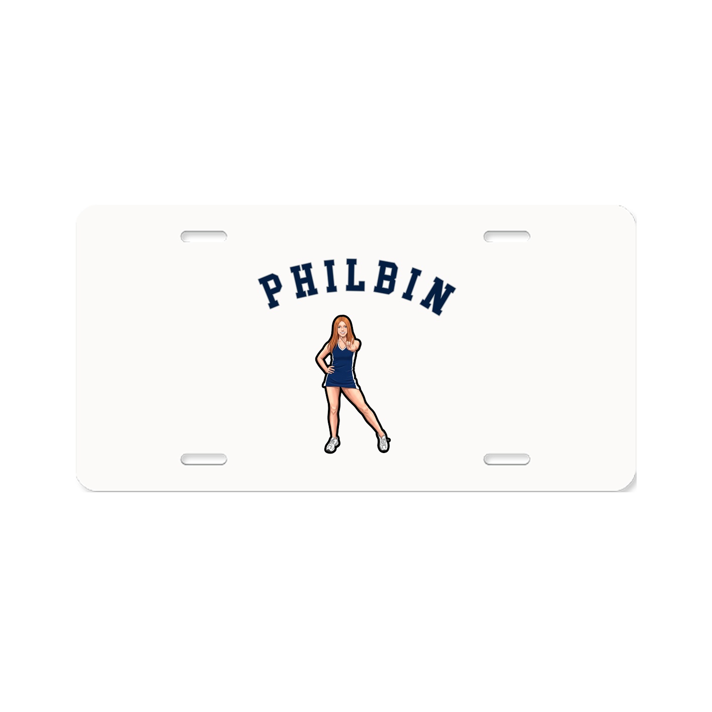License Plate — Shirsey Arch in Classic