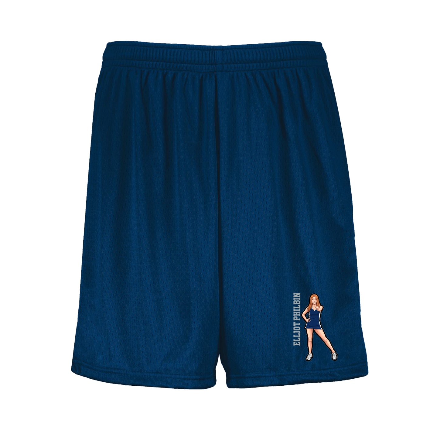 Shorts — Name Vertical in Navy