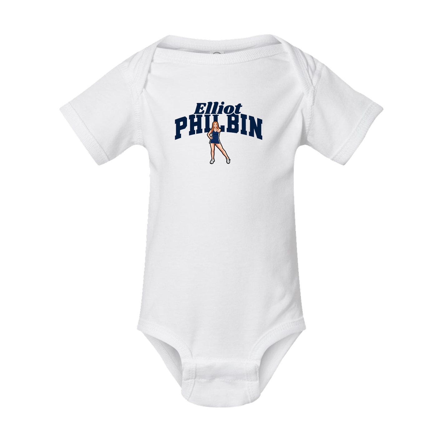 Baby Onesie — Signature Arch in White
