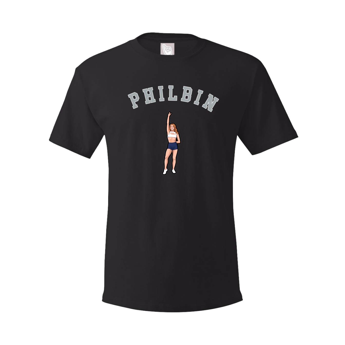 Youth Tee — Shirsey Arch in Black