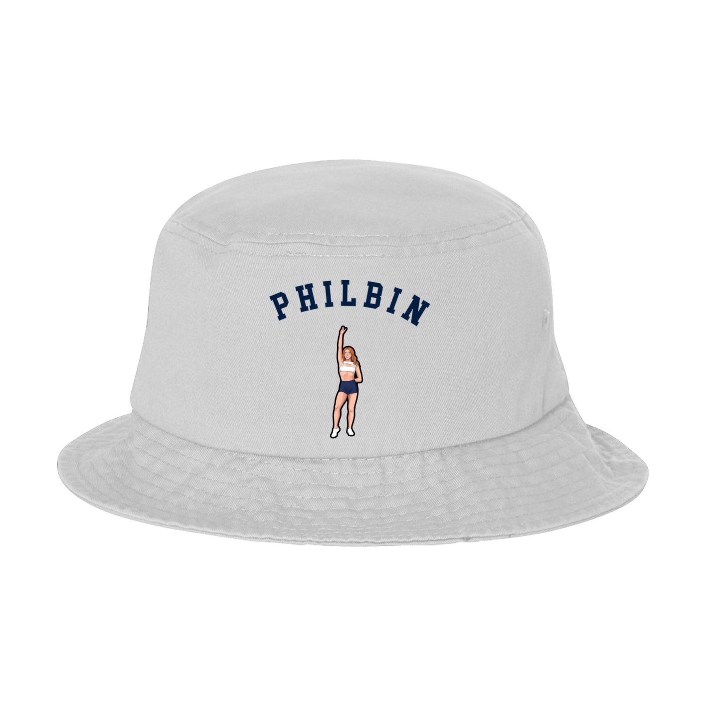 Bucket Cap — Shirsey Arch in White