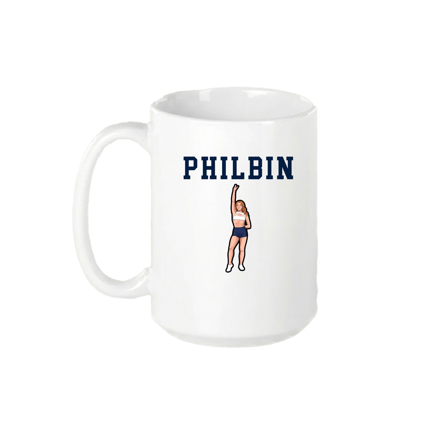 15oz Coffee Mug — Shirsey in White