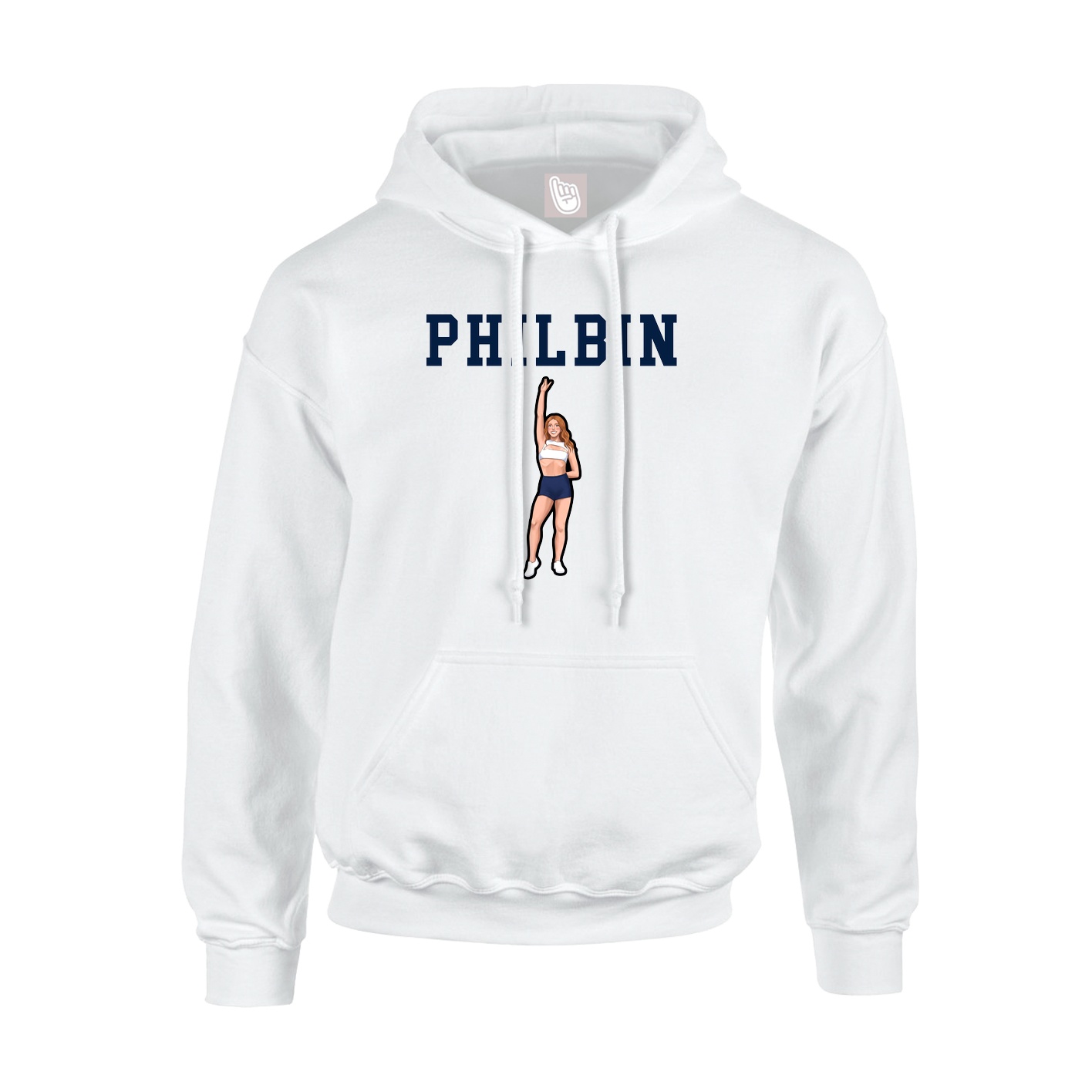 Youth Hoodie — Shirsey in White