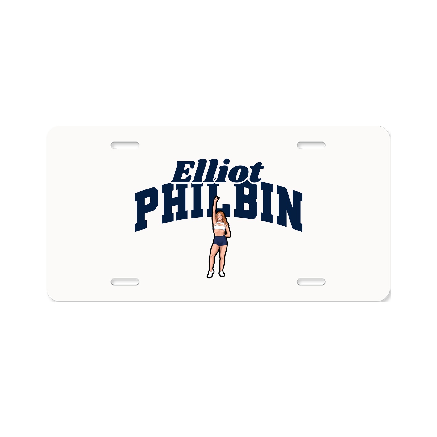 License Plate — Signature Arch in Classic