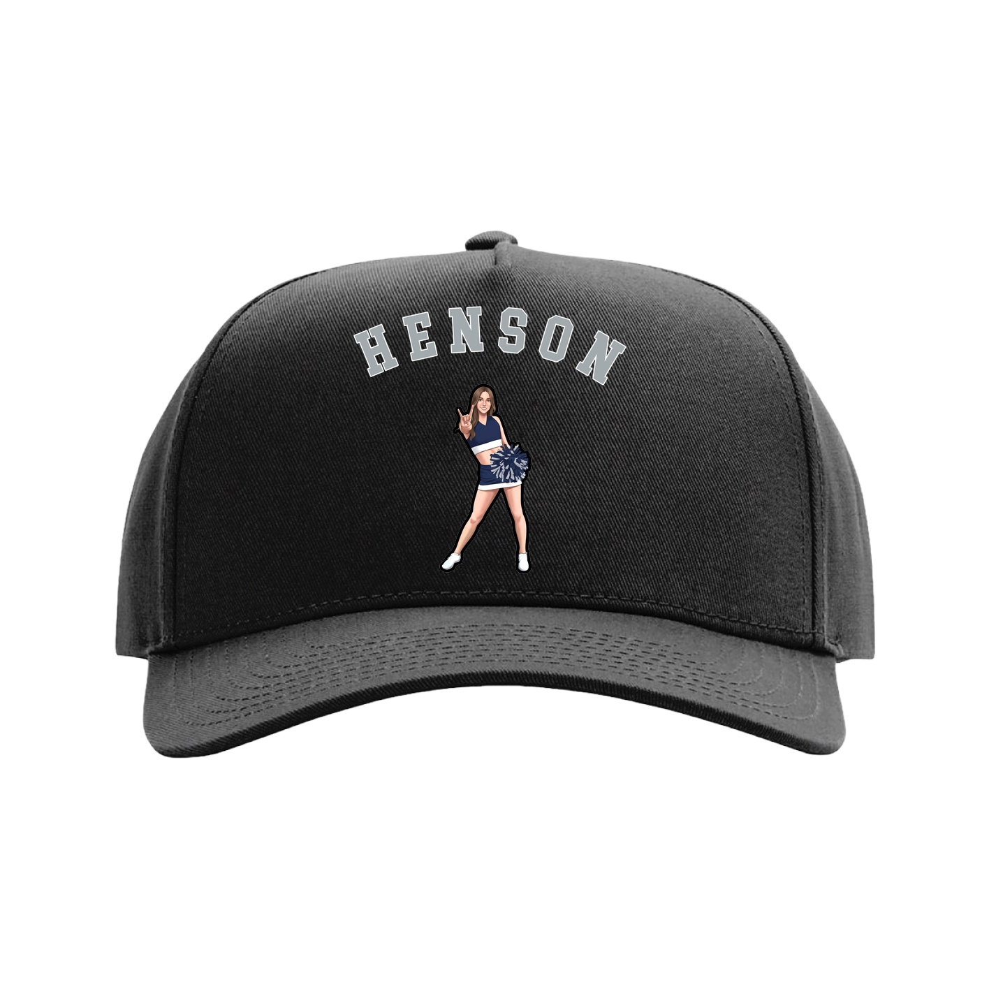 Full Fabric Five-Panel Champ Cap