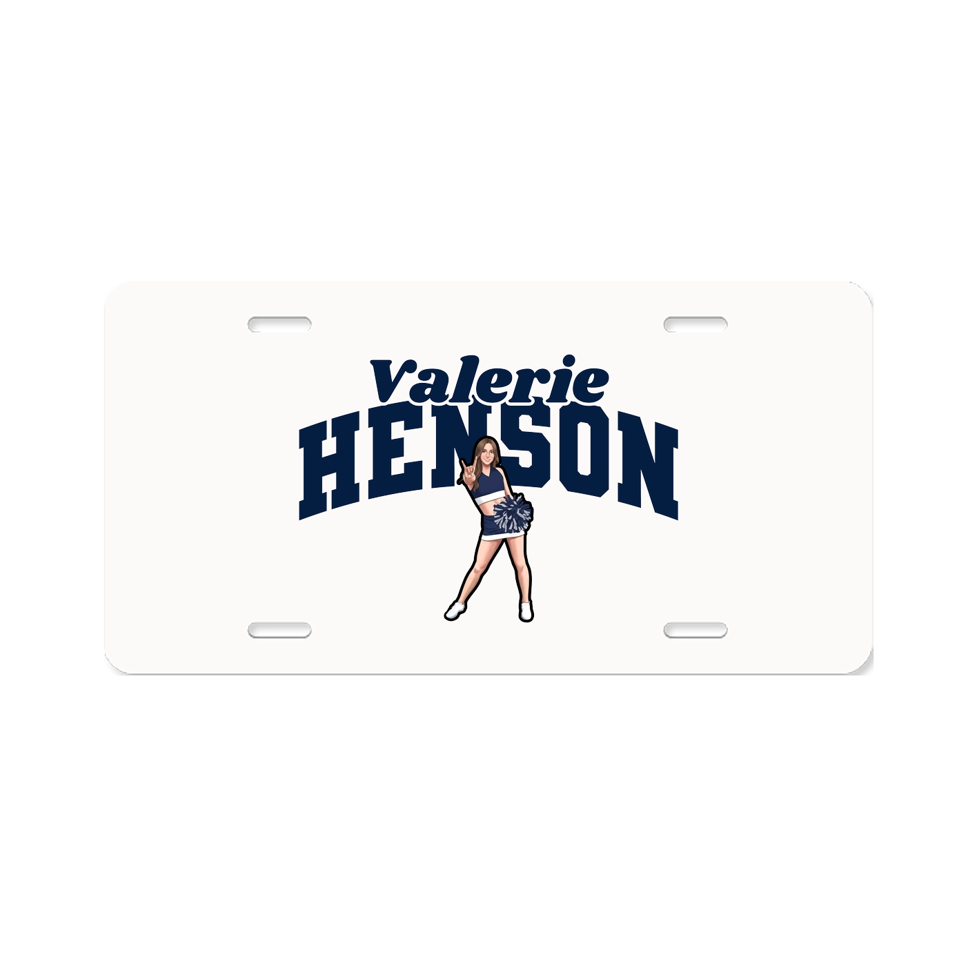 License Plate — Signature Arch in Classic