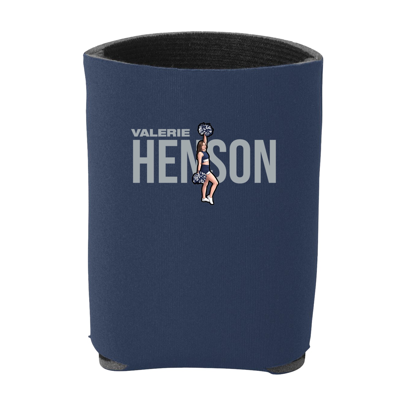 Can Holder — Player Name in Navy