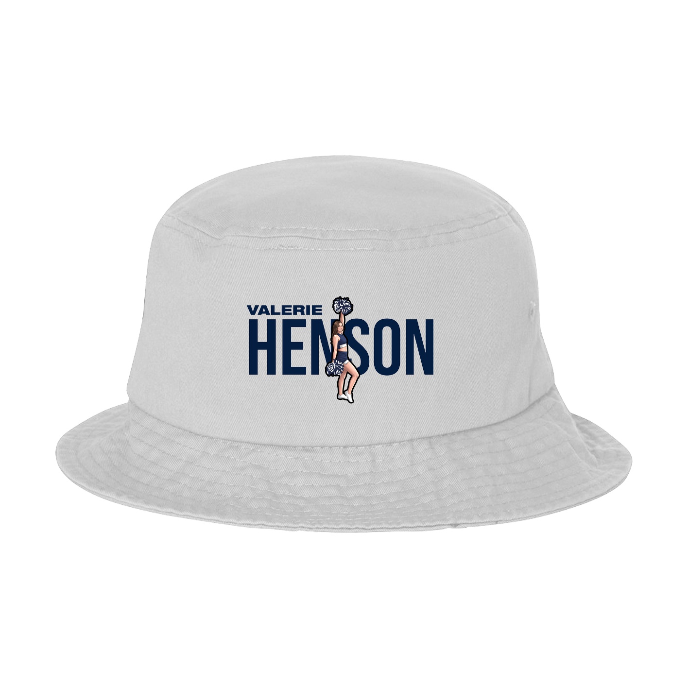 Bucket Cap — Player Name in White