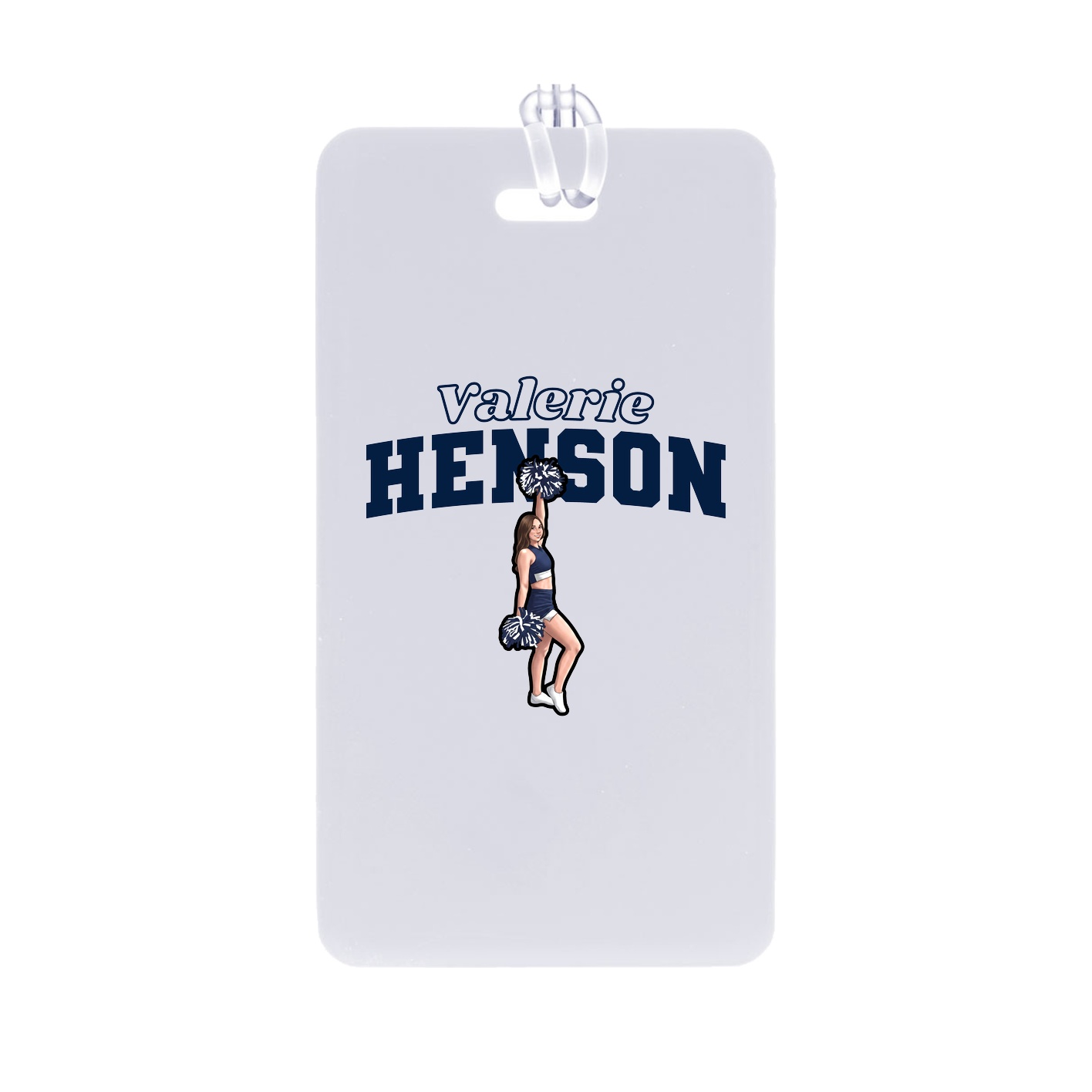 Bag Tag — Name Arch in Classic