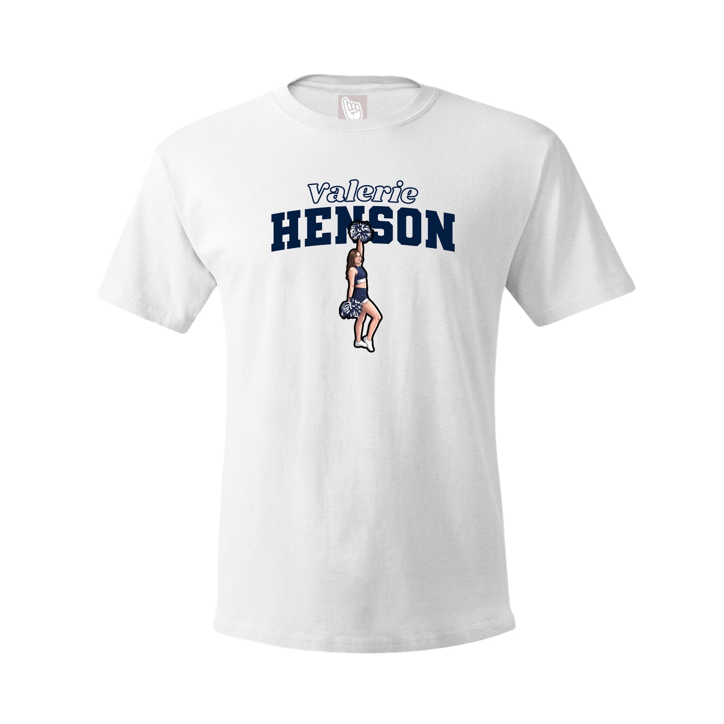 Tee — Name Arch in White