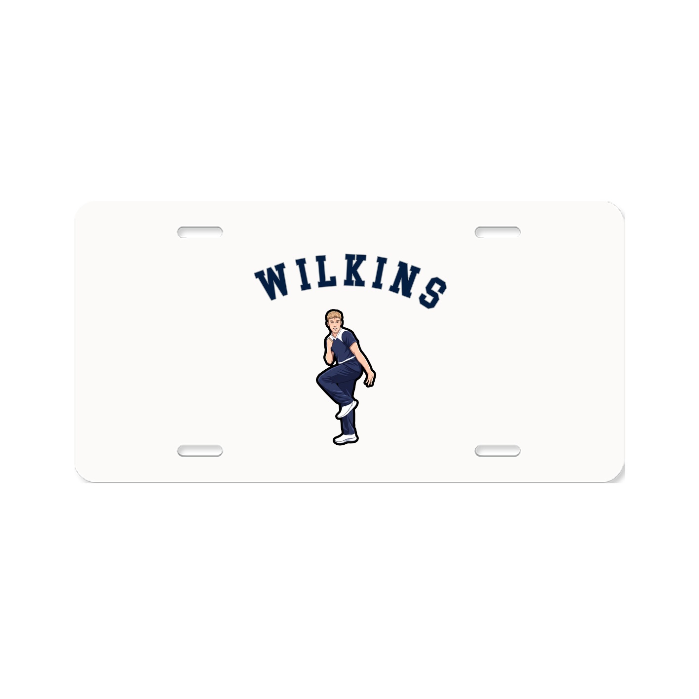 License Plate — Shirsey Arch in Classic
