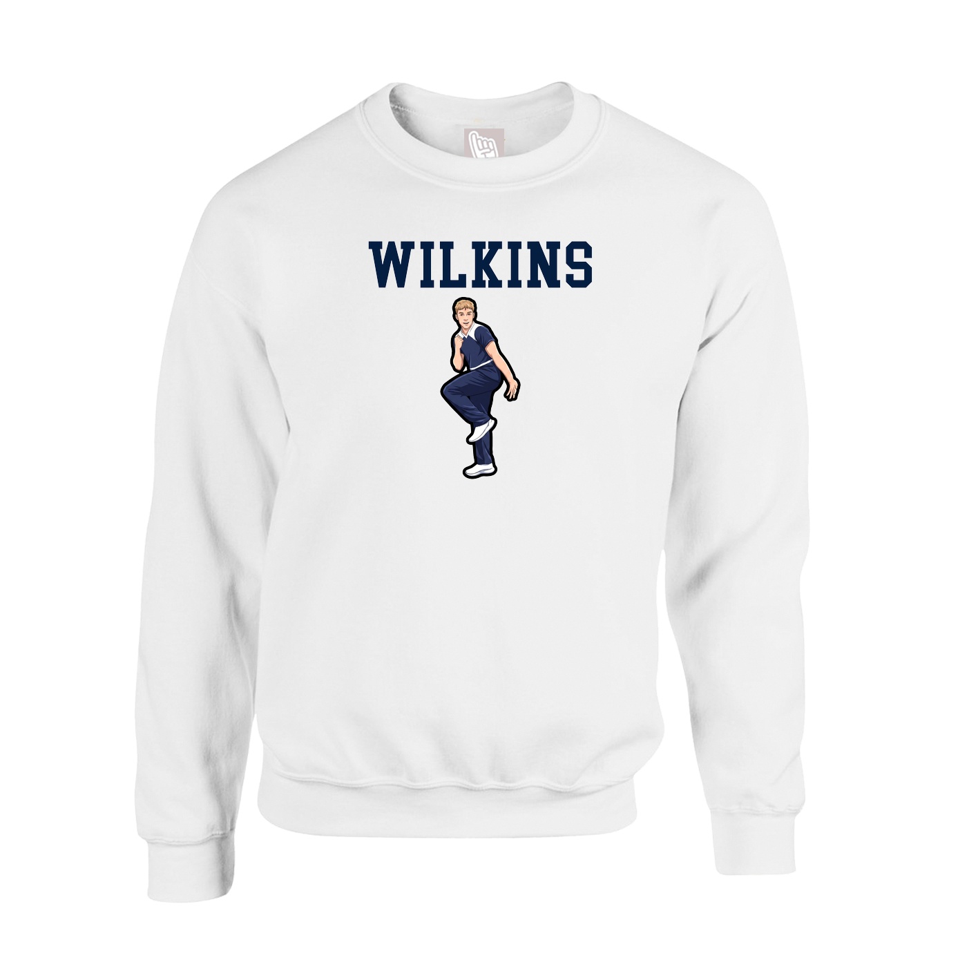 Fleece Crew — Shirsey in White