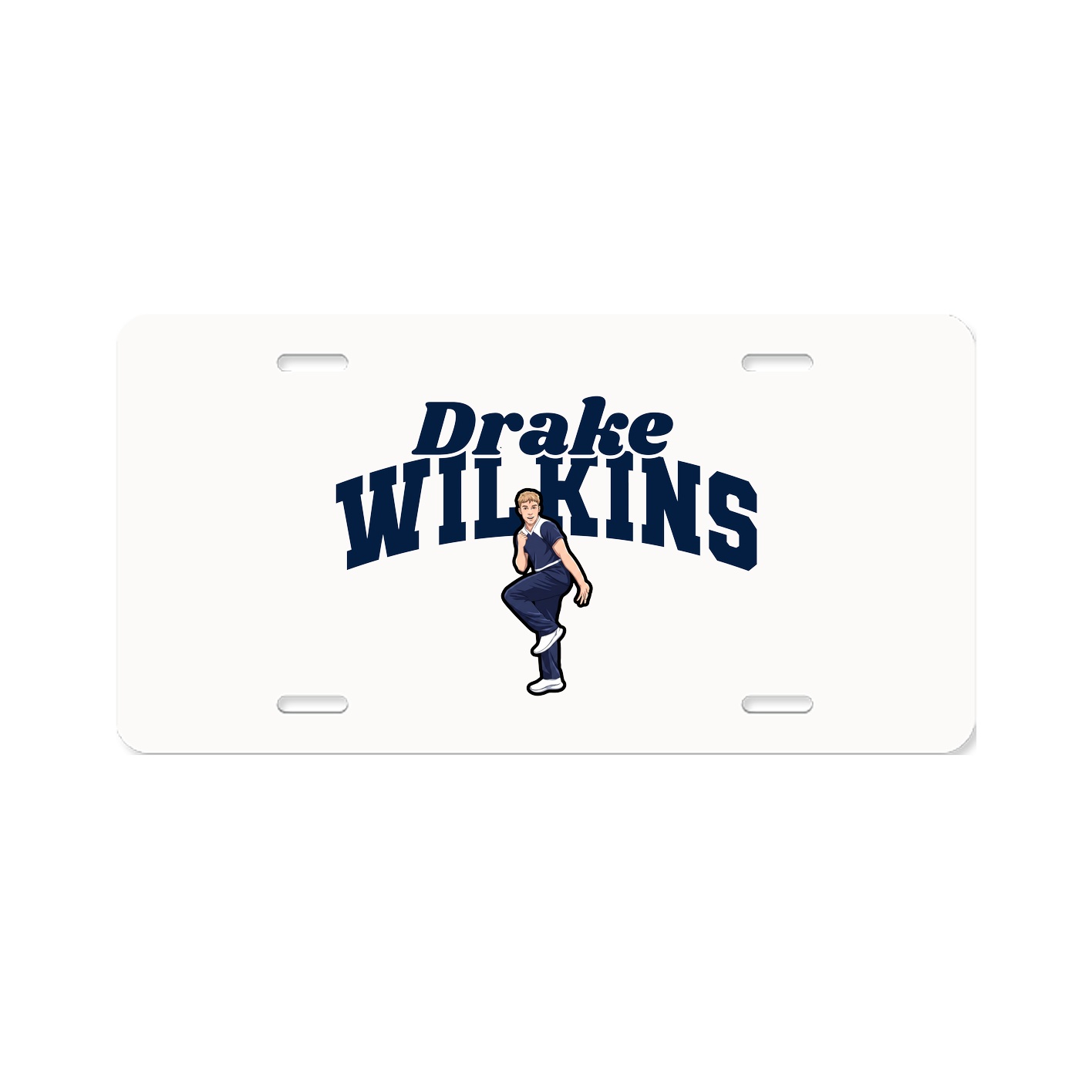 License Plate — Signature Arch in Classic