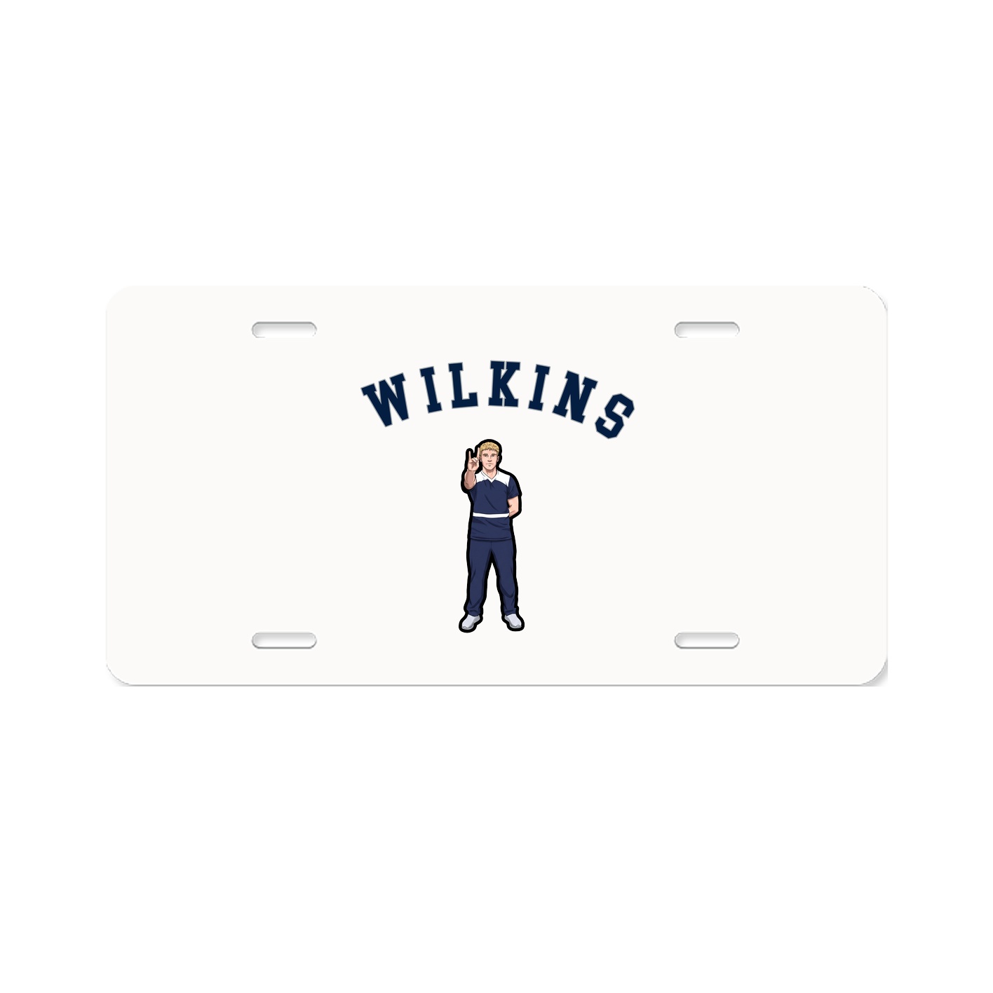 License Plate — Shirsey Arch in Classic