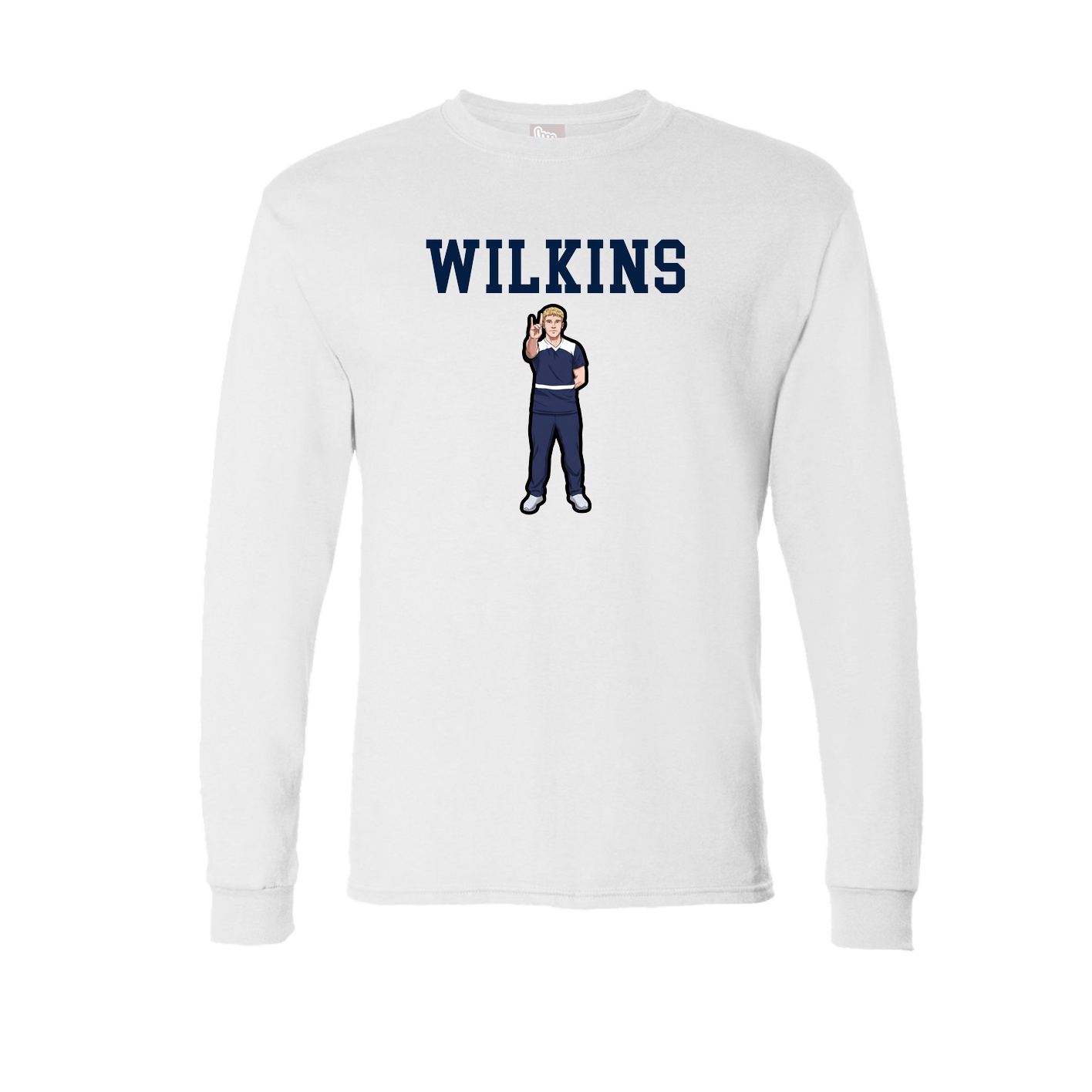 Long Sleeve Tee — Shirsey in White