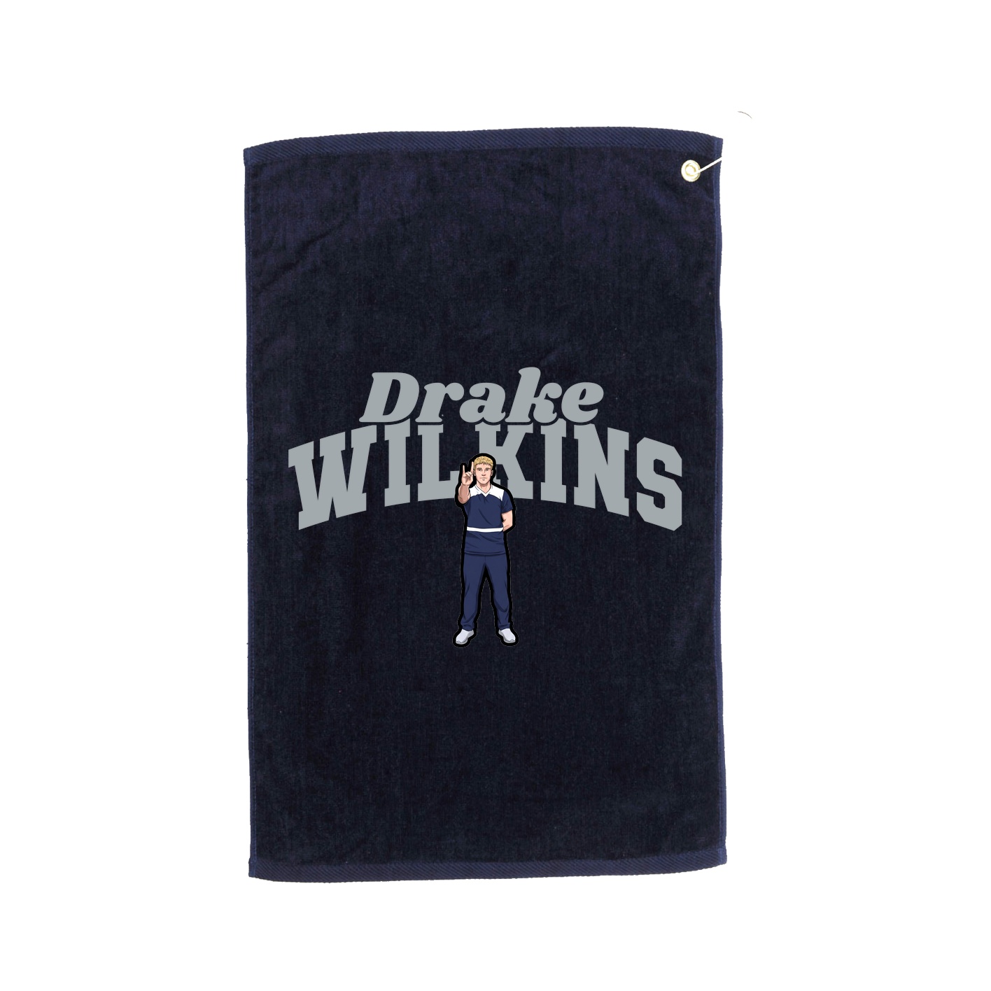 Golf Towel — Signature Arch in Navy