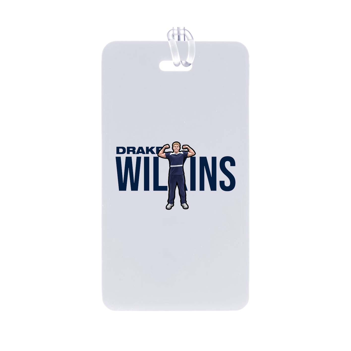 Bag Tag — Player Name in Classic