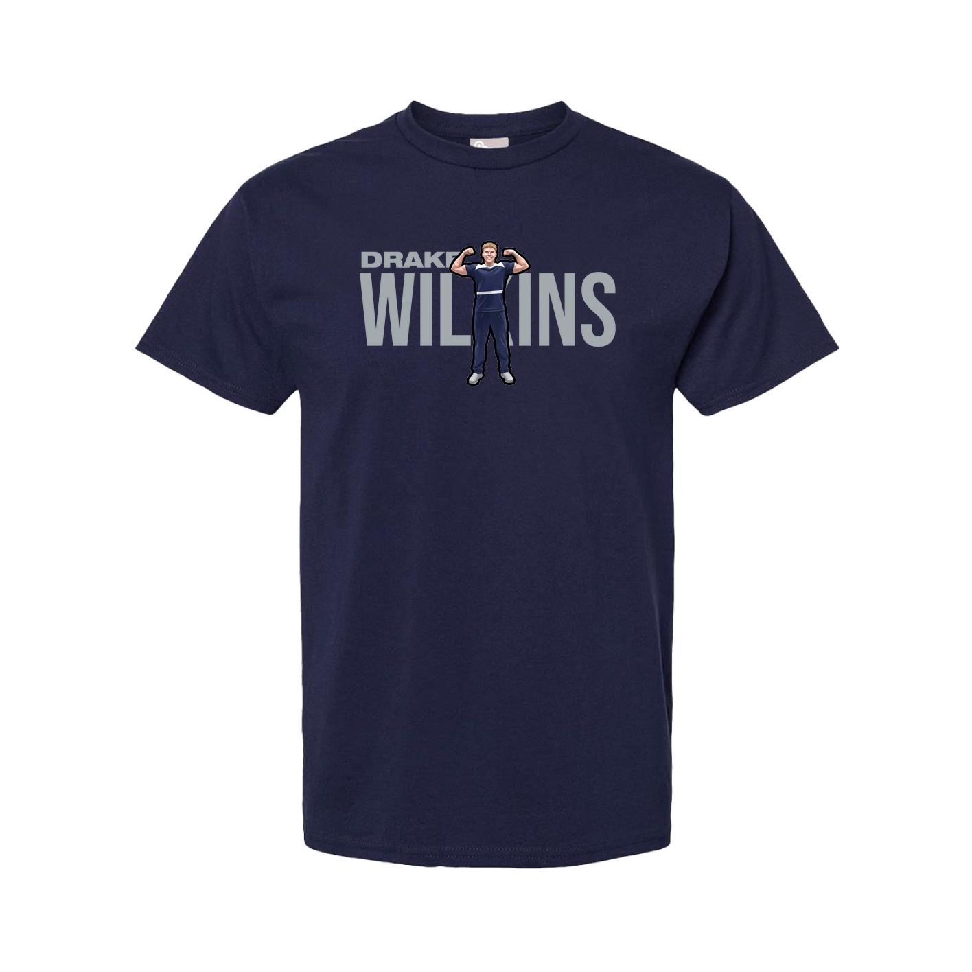Tee — Player Name in Navy