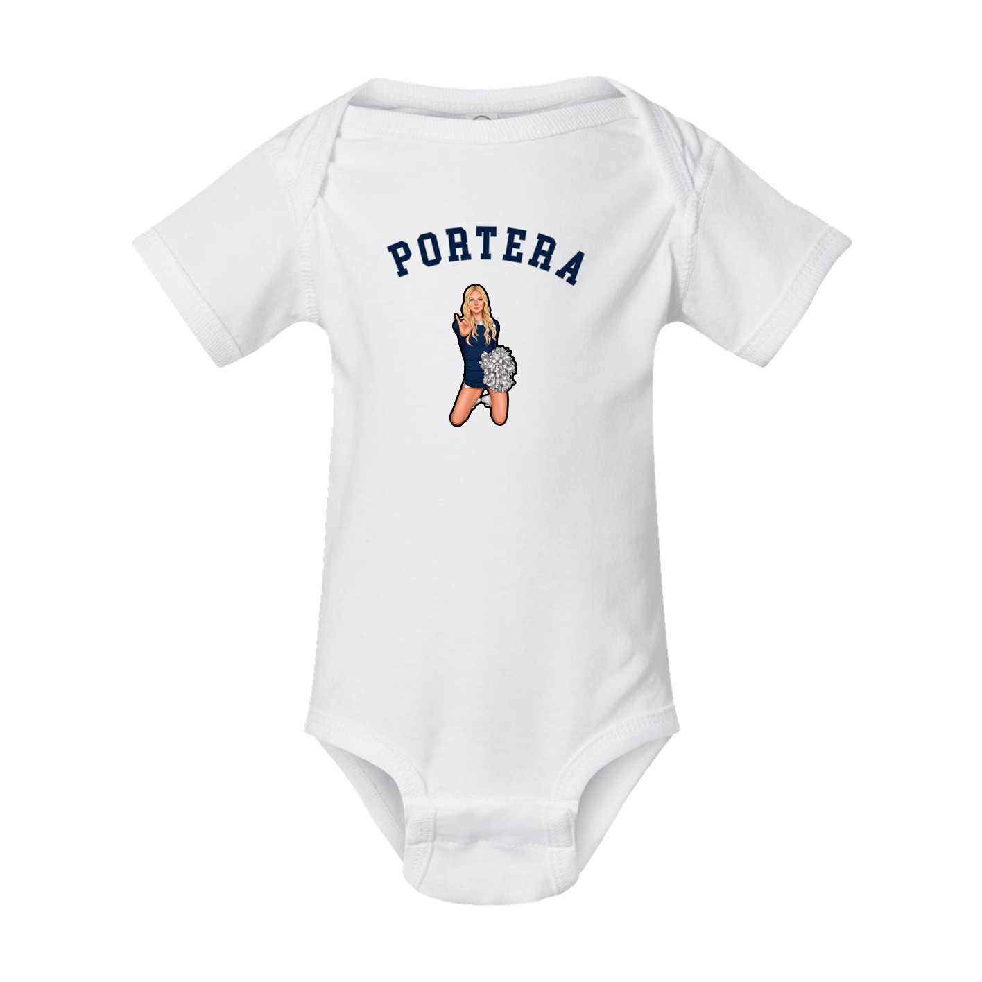 Baby Onesie — Shirsey Arch in White