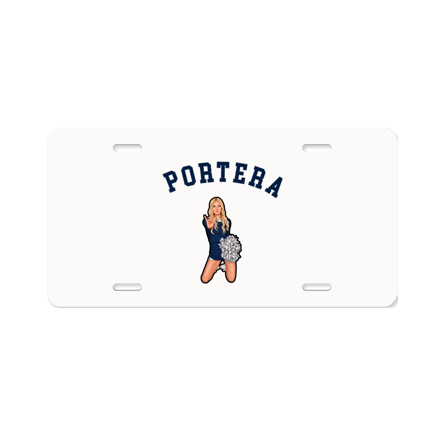 License Plate — Shirsey Arch in Classic
