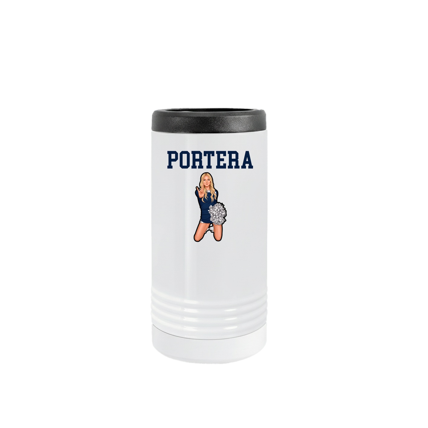 Slim Beverage Holder — Shirsey in White