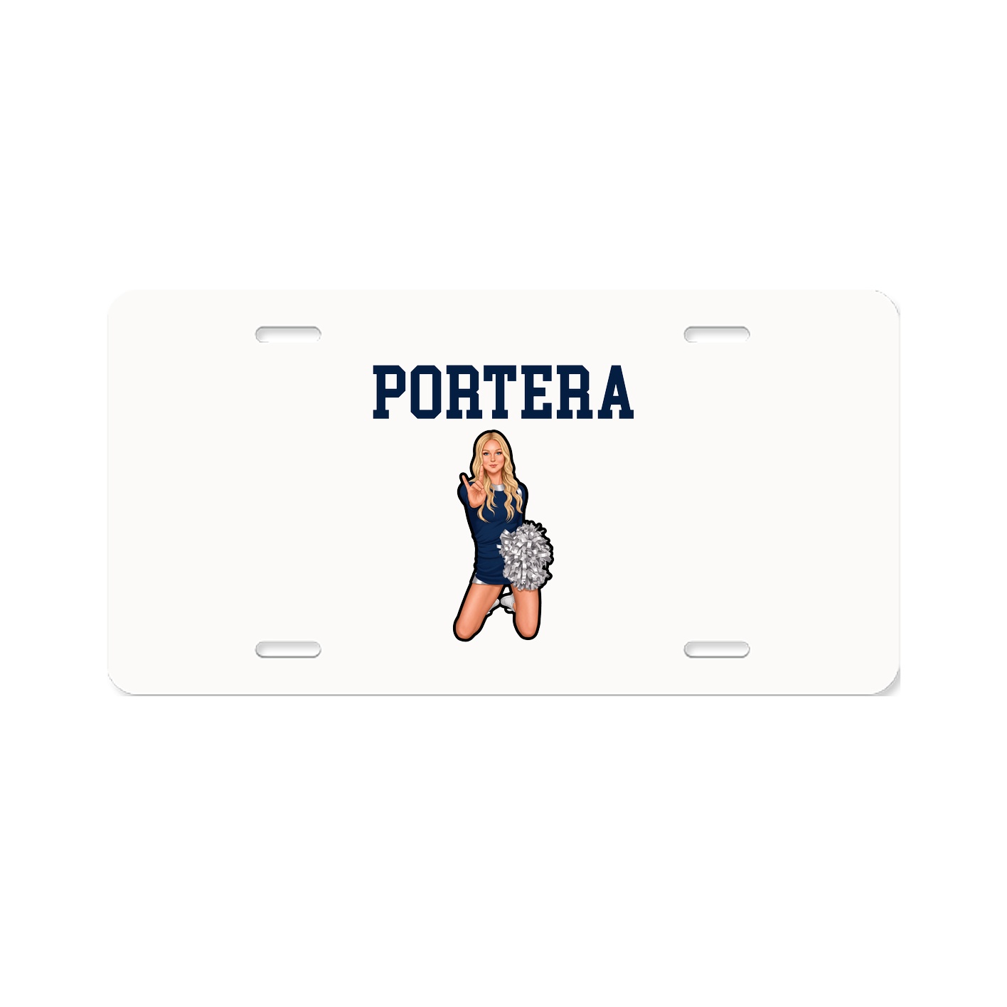 License Plate — Shirsey in Classic