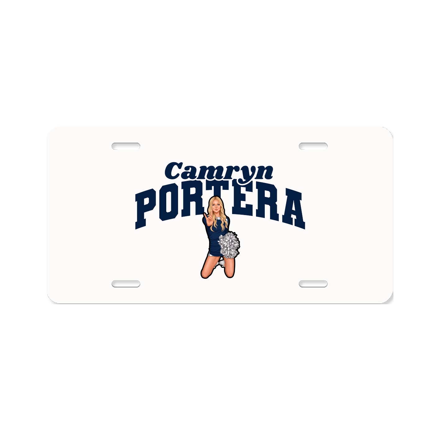 License Plate — Signature Arch in Classic