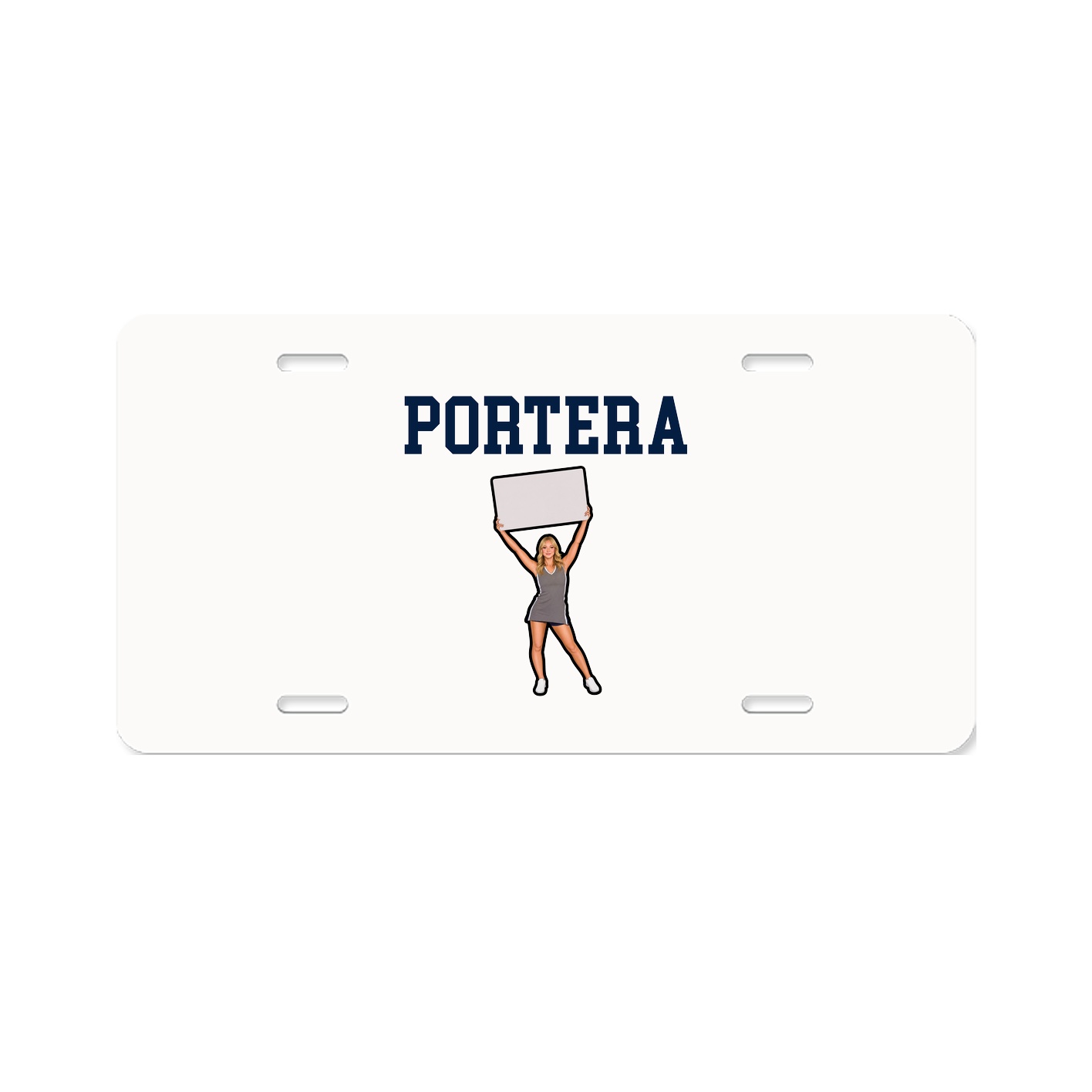 License Plate — Shirsey in Classic