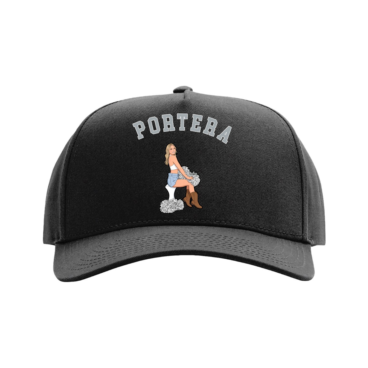 Full Fabric Five-Panel Champ Cap