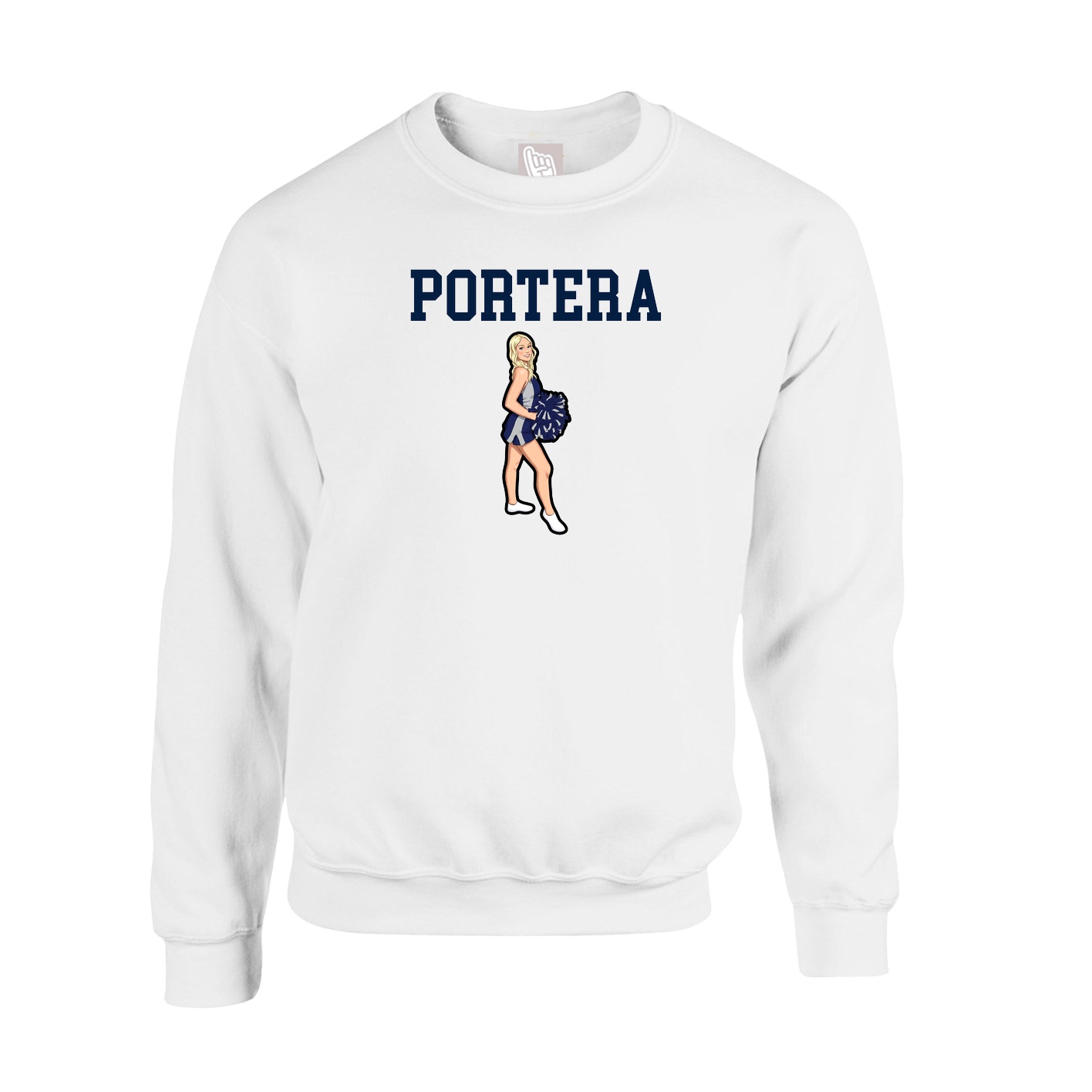 Fleece Crew — Shirsey in White