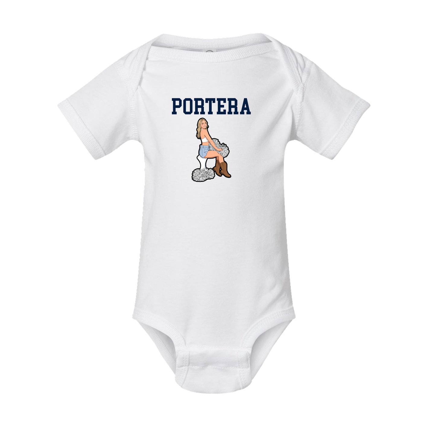 Baby Onesie — Shirsey in White