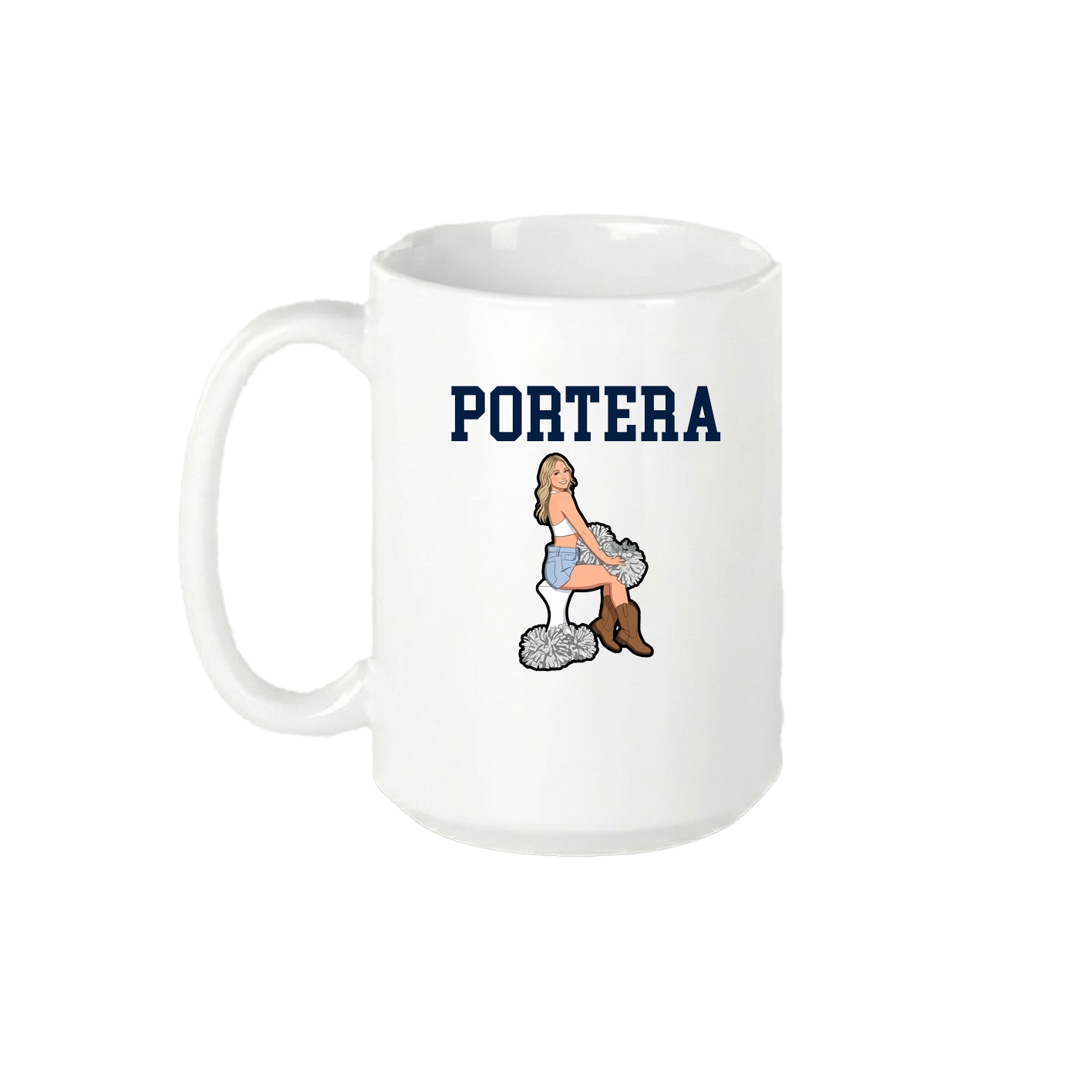15oz Coffee Mug — Shirsey in White