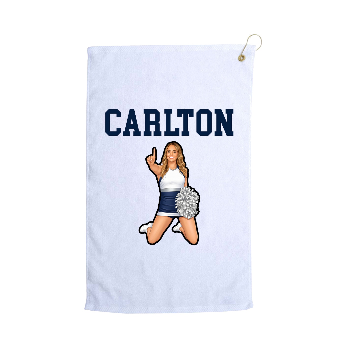 Golf Towel — Shirsey in White