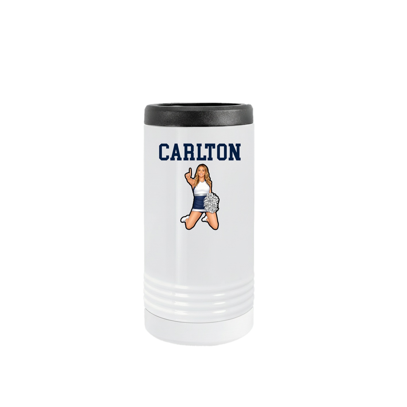 Slim Beverage Holder — Shirsey in White
