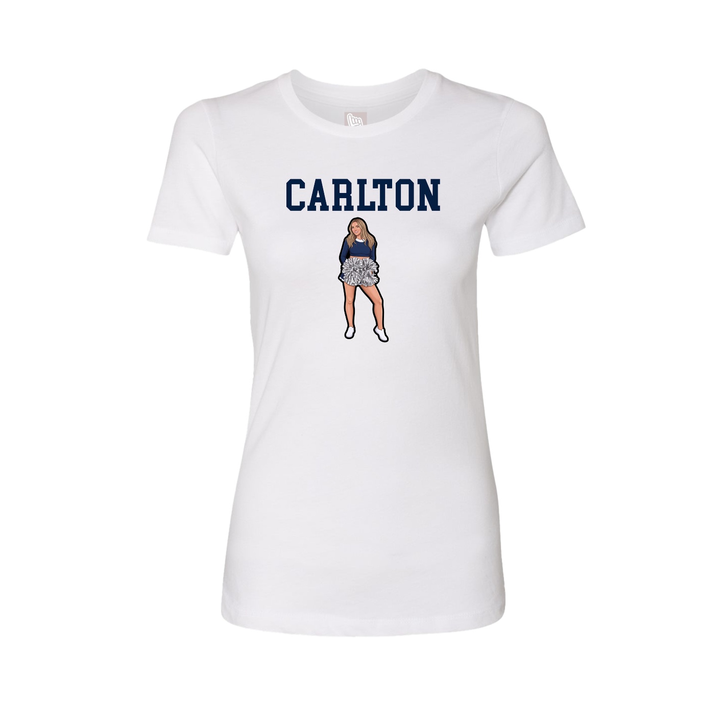 Fitted Women's Tee — Shirsey in White