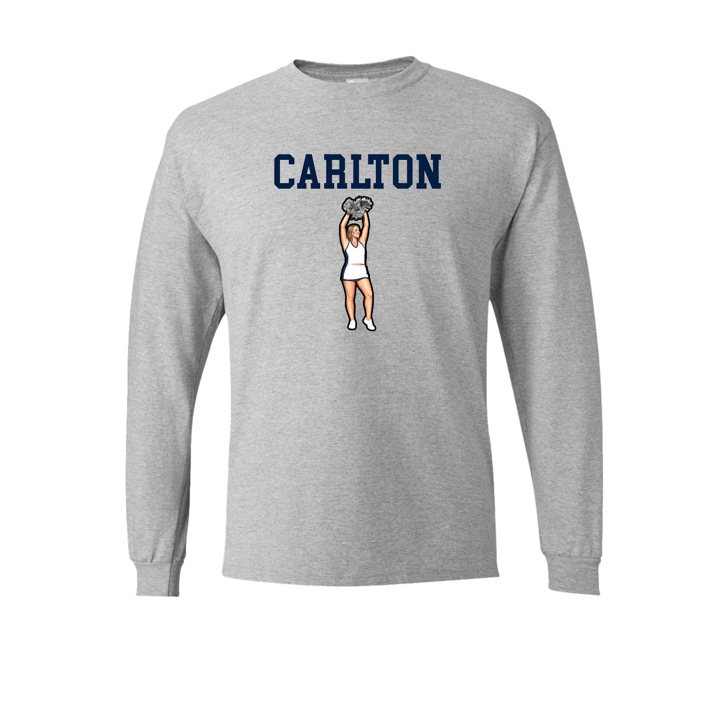 Long Sleeve Tee — Shirsey in Grey