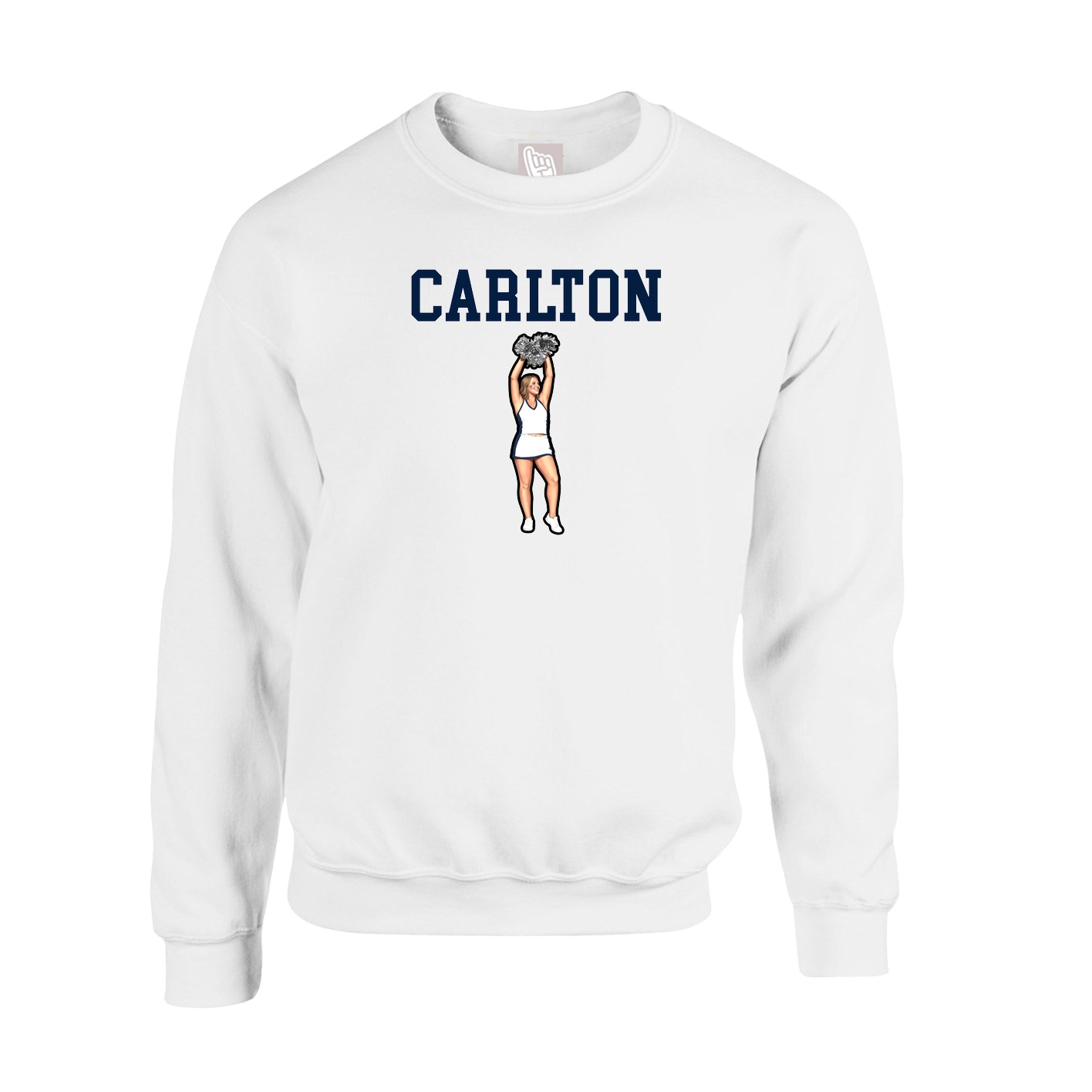 Fleece Crew — Shirsey in White