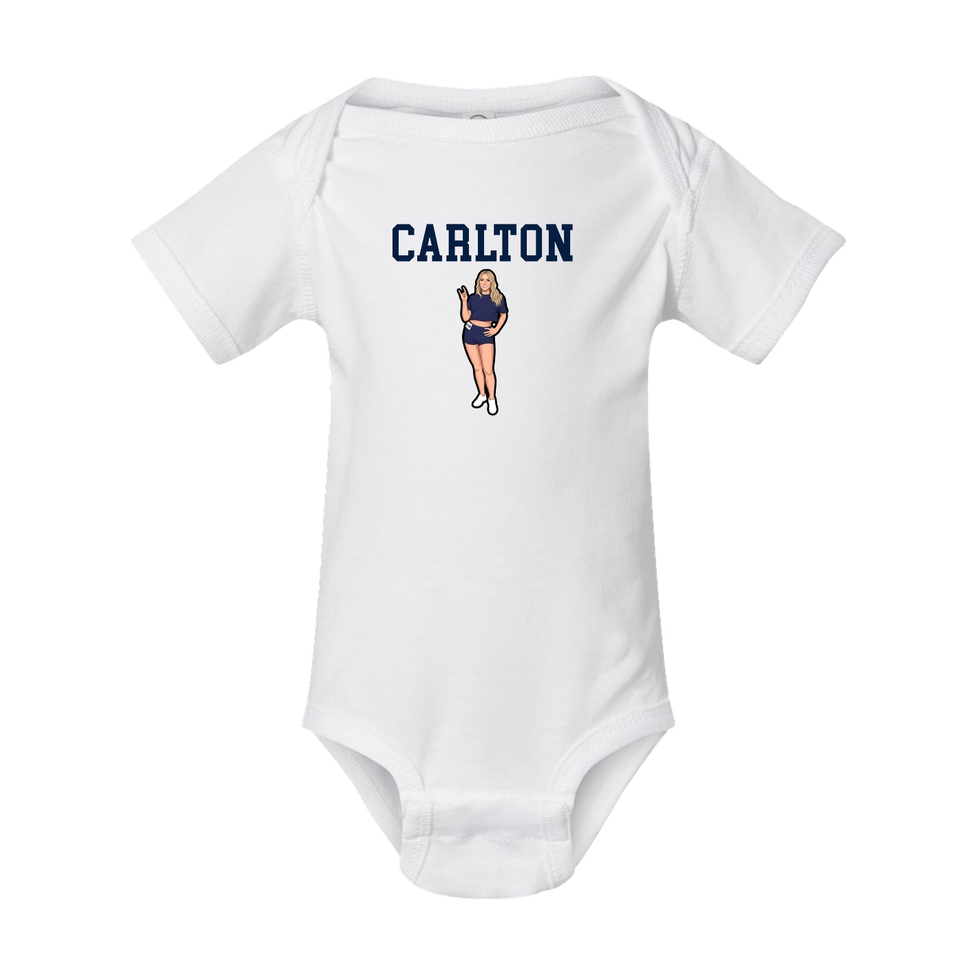 Baby Onesie — Shirsey in White